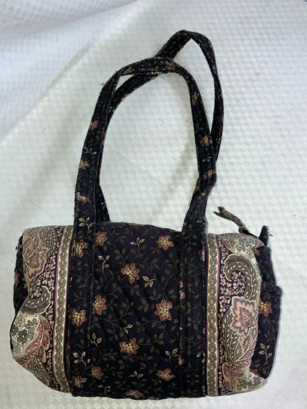 Vera Bradley Duffel Bag Women Multicolor Floral Quilted Travel Shoulder Purse